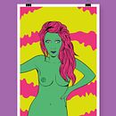 · ACID GIRL ·. Un proyecto de Diseño gráfico e Ilustración tradicional de Leire Duque Tobías - 15.11.2017