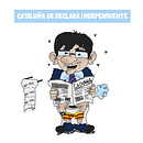 Este es mi proyecto final del curso sobre el humor gráfico con un pequeño resumen ilustrado sobre todo lo que rodea la "independencia" de cataluña, espero que os guste. . % patricufer tarafından hazırlanan Çizgi roman projesi - 11.15.2017