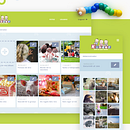 Kinder Webapp. Een project van Interactief ontwerp y Webdesign van Laura España - 16.11.2017