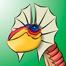 Monster hunter + Illustrator. Ilustração vetorial projeto de Miguel José Tejero Bohórquez - 21.11.2017
