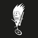 Ilustración ciclista. Graphic Design, Traditional illustration, and Vector Illustration project by Noa - 10.20.2017