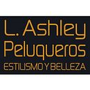 Logo corporativo - L. Ashley Peluqueros. Un progetto di Design, Graphic design, Br, ing, Br, identit e Illustrazione vettoriale di Víctor Manuel Puente Rodríguez - 22.11.2017