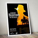 Robert Redford [Cartel]. Un proyecto de Diseño gráfico e Ilustración vectorial de Gabriel Cronauer - 15.01.2016