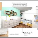 Dormitorio de Niño. Projekt z dziedziny 3D użytkownika Christany Herrera - 23.11.2017
