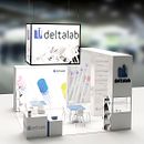 Stand Deltalab. Un proyecto de 3D, Arquitectura interior y Diseño de interiores de Toni Ortin - 17.01.2017