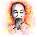 Retrato de Hồ Chí Minh, para el curso retrato ilustrado con photoshop. Un proyecto de Ilustración tradicional de Vladimir Velasquez Gutierrez - 24.11.2017