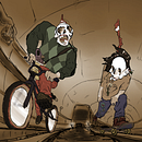 Mictlantecuhtli₂. Ilustração tradicional projeto de Arcimboldo - 29.10.2017