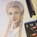 Mi Proyecto del curso: Retrato ilustrado en acuarela. Projekt z dziedziny  użytkownika Laura Cabezas Aguilar - 10.01.2018