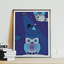 Búho oh uh oh. Un progetto di Illustrazione tradizionale e Illustrazione vettoriale di Yuliana Cruz Zúñiga - 01.09.2017