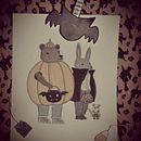 happy halloween !!. Traditional illustration project by Angelica Socompi Garcia - 10.31.2017