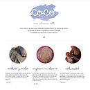 cocoreborn website. Web Design project by León Gallardo - 11.29.2017