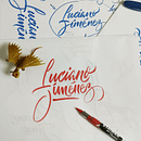 LETTERING Y CALIGRAFÍA . Un proyecto de Caligrafía, Fotografía y Lettering de Luciano Jiménez Dionicio - 30.11.2017