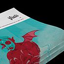 Art District # 1. Dirección editorial y edición gráfica. Publicación impresa gratuita. Een project van Redactioneel ontwerp van Daniela García - 01.04.2015