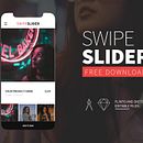 SwipeSlider Freebie. Interactive Design, and UX / UI project by JuanManuel SB - 12.01.2017