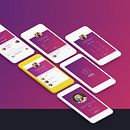 Cerise for Android: Linear concept. Interactive Design, and UX / UI project by JuanManuel SB - 12.01.2017