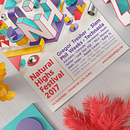 Natural Highs Festival. Un proyecto de 3D, Br, ing e Identidad, Diseño gráfico e Ilustración tradicional de Serafim Mendes - 01.08.2017