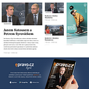 Epravo, Czech finance portal. Web Design project by Six Design - 12.04.2017