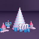 Dirección de Arte con Cinema 4D - Elfos. Projekt z dziedziny 3D użytkownika Leticia Miranda - 14.12.2017