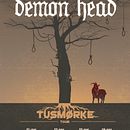 Demon head. Design e Ilustração tradicional projeto de Isaac Matarin - 06.12.2017