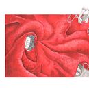 Caperucita Roja. Traditional illustration, and Painting project by noeruiz - 01.17.2018