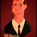 Mr. Bill Murray. Un projet de Illustration vectorielle de Salvador Laserna Pla - 12.12.2017
