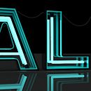 luces de neón. Een project van 3D van Alejandro Trejo - 06.06.2016