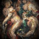Mi Rubens sobre alfombra! ( Acrílico sobre alfombra/tapete). Pintura projeto de gemalbi19 - 13.12.2017