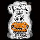 Meowloween. Un projet de Illustration traditionnelle , et Conception de personnages de Natalia Rodriguez - 14.12.2017