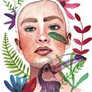 Meu projeto do curso: Retrato ilustrado en acuarela. Un proyecto de Ilustración tradicional de Pamela Gomes - 14.12.2017
