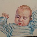 Shhh.....Matthias duerme...!. Pintura projeto de gemalbi19 - 15.12.2017