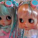  Dubhe & Merak custom Blythes by Pamdolls. Projekt z dziedziny Projektowanie zabawek i Rzeźba użytkownika FUEN MRT - 07.07.2013