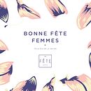 La Fête / Día de la Mujer. Een project van  Art direction, Redactioneel ontwerp, Grafisch ontwerp y Packaging van Claudia Paz Hernández Besoain - 19.12.2017