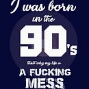 I was born in the 90's | Diseño. Un proyecto de Diseño de Jose Carmena - 20.12.2017