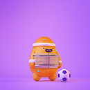 Mr barrilete quiere ser un tio fit. Un proyecto de 3D de Ángel Tomás Albaladejo - 21.12.2017