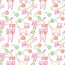Parure de lit pour enfants : Mi Proyecto del curso "Motivos para repetir". Traditional illustration project by flolovedesign - 12.28.2017
