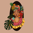 Palenquera. Un proyecto de Ilustración tradicional de Julián Patarroyo - 03.01.2018