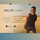 Cartel para concierto . Graphic Design, and Photograph project by Eva Mimbrera - 01.11.2017