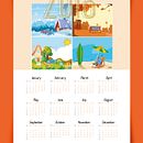 Calendario 2018. Character Design, Editorial Design, Graphic Design, Education, Design Management, Traditional illustration, Vector Illustration, and Advertising project by Soledad Manso González - 01.04.2018