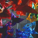 Mariposas Origami. Fine Arts project by Alejandro Bernatzky - 10.24.2016