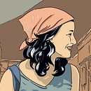 Terese en La Antigua. Traditional illustration, and Vector Illustration project by David Fernandez Rementeria - 12.22.2017