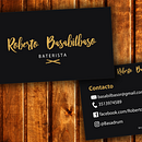 Drummer / Roberto Basabilbaso . % Pablo Muñoz tarafından hazırlanan Grafik Tasarım projesi - 01.12.2018