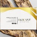 Diseño de la Imagen Corporativa - Elegant Eventos. Un proyecto de Diseño, Diseño gráfico y Naming de Moisés Miranda - 09.09.2017