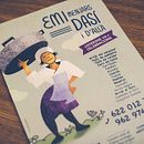 Emi Dasí, catering. Projekt z dziedziny Br, ing i ident, fikacja wizualna, Projektowanie graficzne, Trad, c, jna ilustracja i Grafika wektorowa użytkownika Toni Benlliure - 01.01.2016