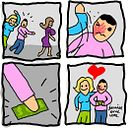 Ouuhh. Comic, Design, Design gráfico e Ilustração tradicional projeto de Javier Eme Uve - 10.01.2018