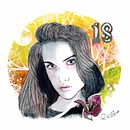 Mi Proyecto del curso: Retrato ilustrado con Photoshop. Un proyecto de Ilustración tradicional de Clàudia Piquer Casajuana - 17.01.2018