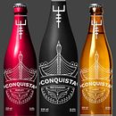 Mi Proyecto del curso: Branding y Packaging para una Cerveza Artesanal. Projekt z dziedziny Br, ing i ident, fikacja wizualna, Design, Projektowanie produktowe, Projektowanie graficzne, Trad, c, jna ilustracja i  Nazewnictwo użytkownika Luis Barajas - 15.12.2017