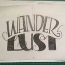 wanderlust / pura vida. Een project van Craft,  Ontwerp, Grafisch ontwerp y  Belettering van Tere Poliak - 20.01.2018