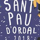Cartel Fiestas Sant Pau d'Ordal 2018. Design, Editorial Design, Graphic Design, and Traditional illustration project by Rosa Codina - 01.22.2018
