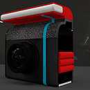 Gadget - Camera. Un projet de 3D, Création d'accessoires, Design graphique , et Webdesign de Fernando Yoris - 28.01.2018