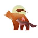 Mi Proyecto del curso: Ilustración digital con lápices de colores. Un proyecto de Ilustración tradicional de Mercedes deBellard - 01.01.2018